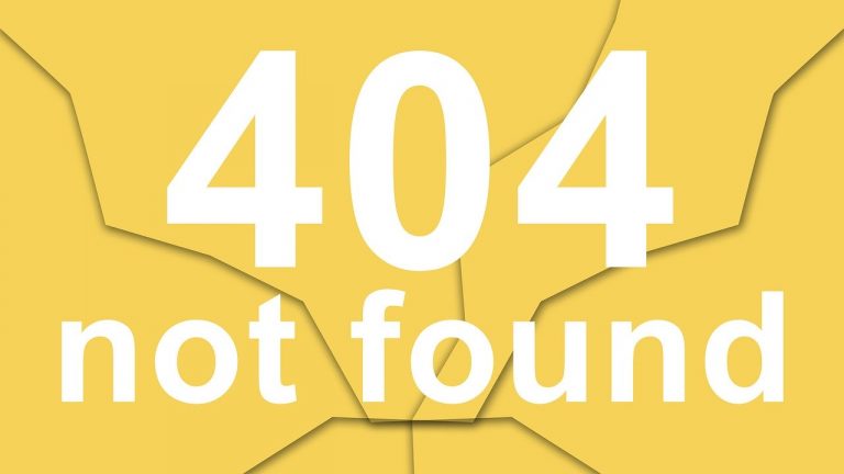 404 error, UX design