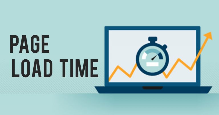 Faster page load time. website