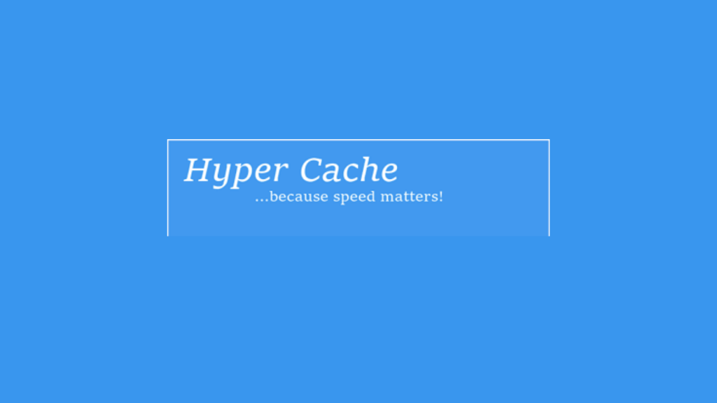 Plugins, hyper cache